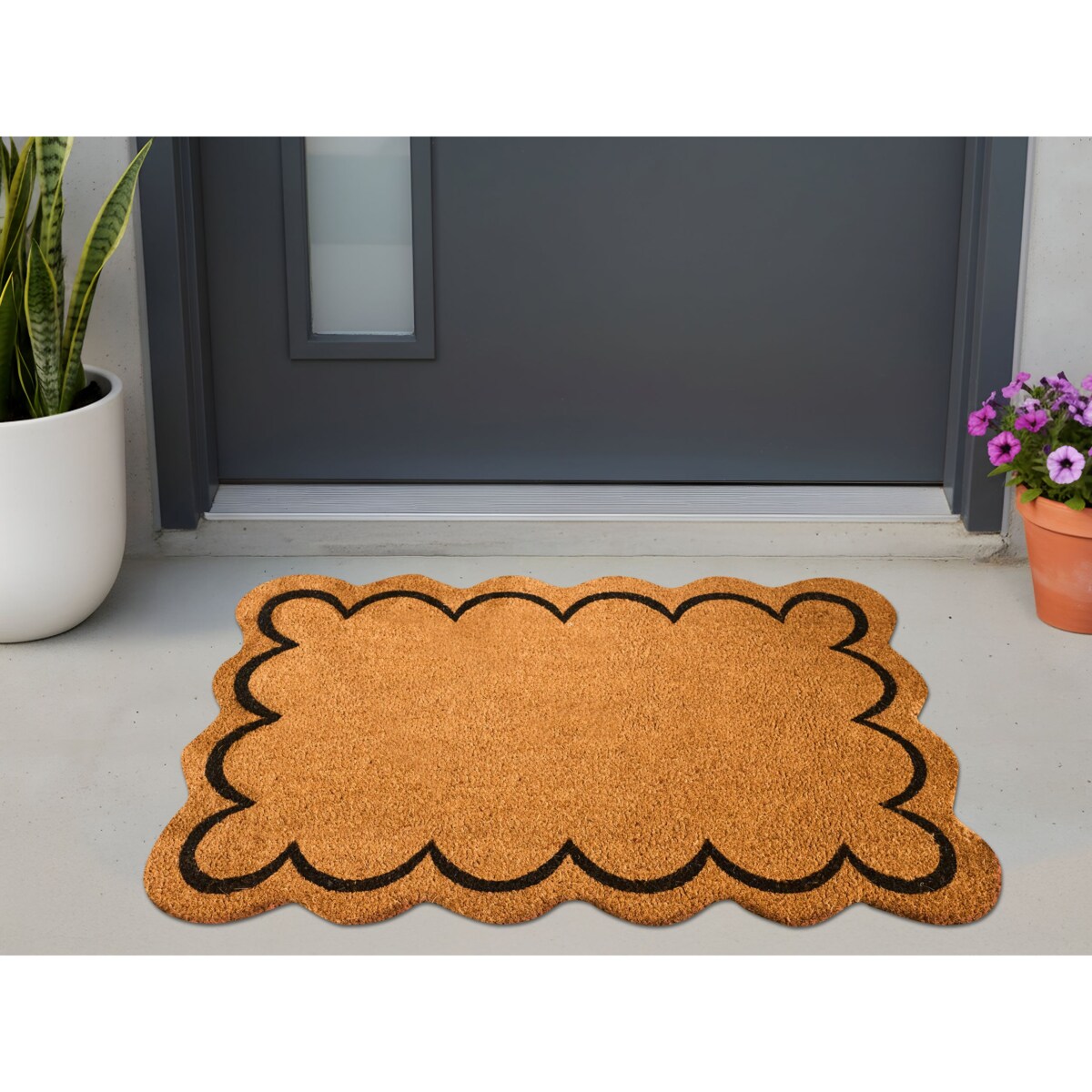 Wycieraczka HOLON Naturalny 60 x 90 cm Włókno kokosowe