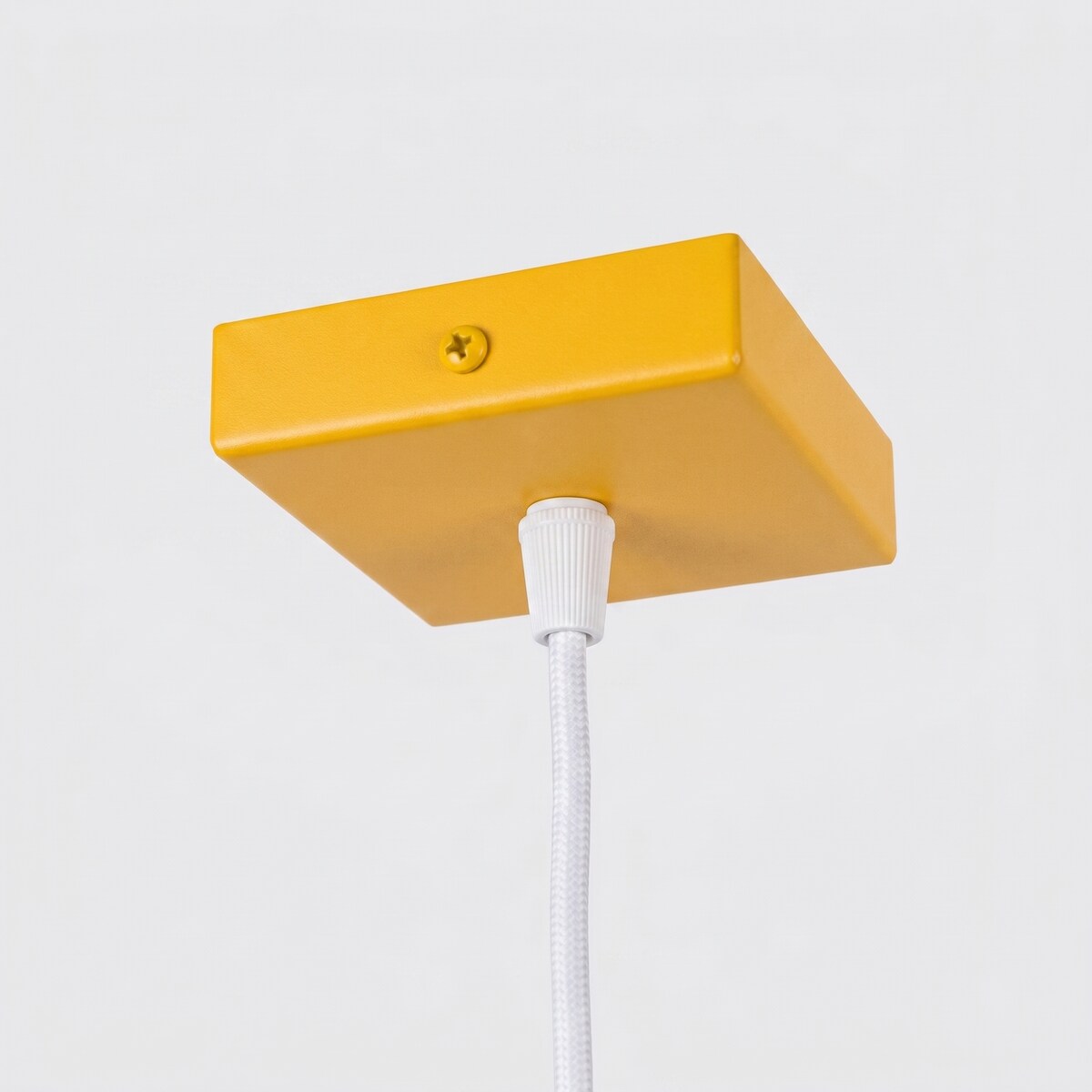 Lampa wisząca KARBON 1 żółta
