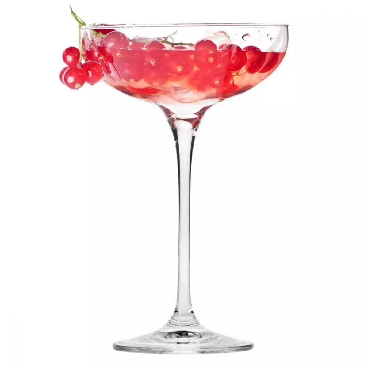 Płaskie Kieliszki do Szampana Prosecco Krosno Harmony 6 x 240 ml Złoty Pasek