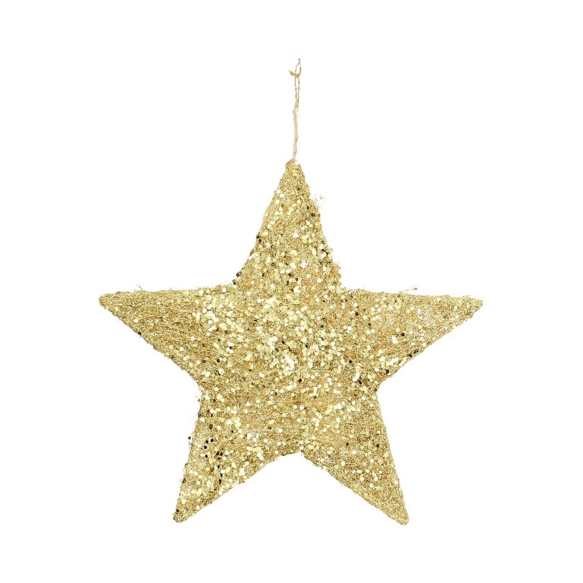Dekoracja Golden Star 30cm boże narodzenie, święta, świąteczne, złoty, 30 x 1 cm