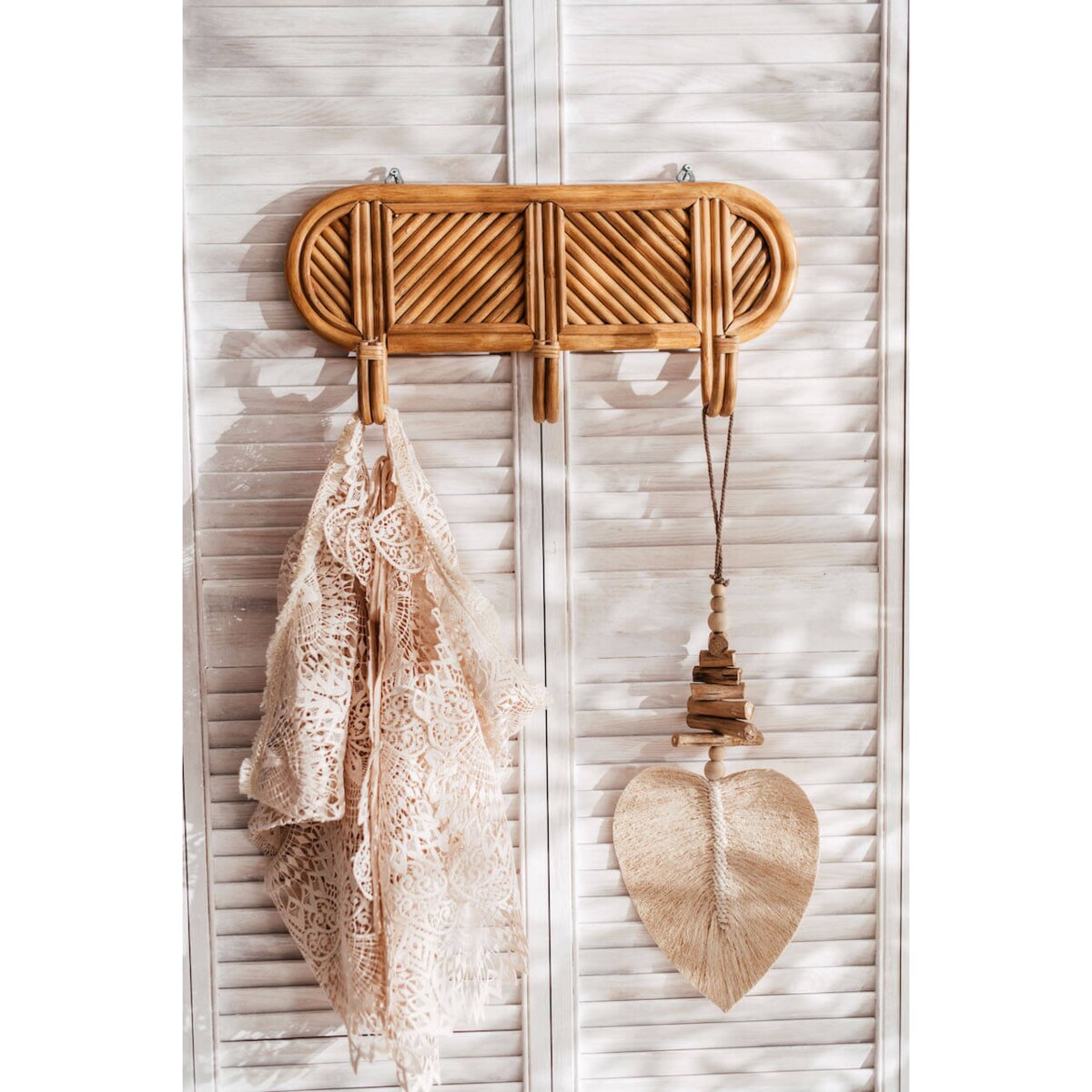 DEKORACJA ŚCIENNA 1 LIŚĆ II