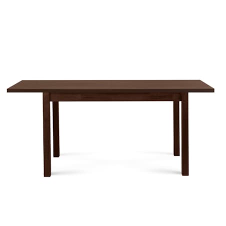 KONSIMO CENARE Rozkładany prosty stół 160 x 90 cm orzech