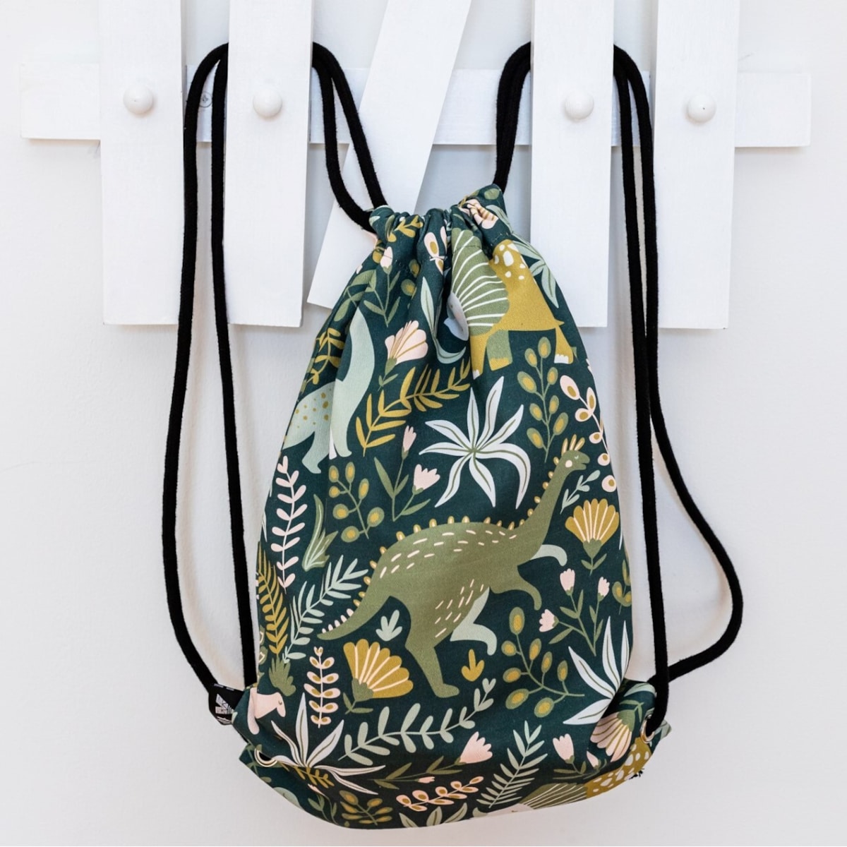 Worek plecak Kiddy, niebiesko-różowy, 28x40cm, Magic Collection