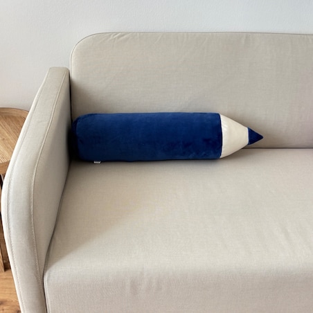 Poduszka w kształcie Kredki Kredka niebieska