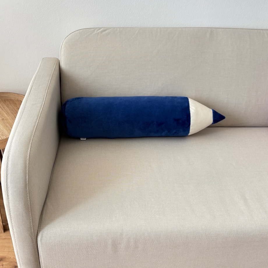 Poduszka w kształcie Kredki Kredka niebieska