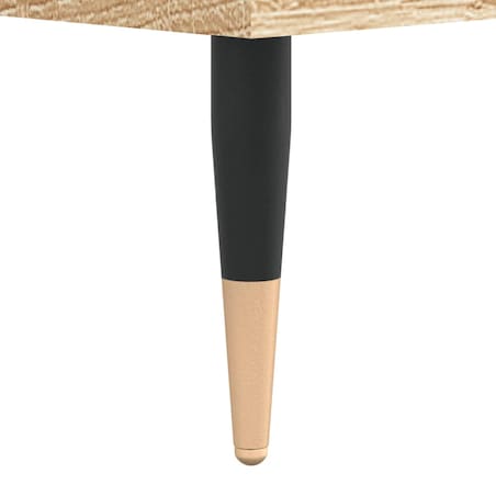 vidaXL Stolik kawowy, dąb sonoma 90x49x45 cm, materiał drewnopochodny