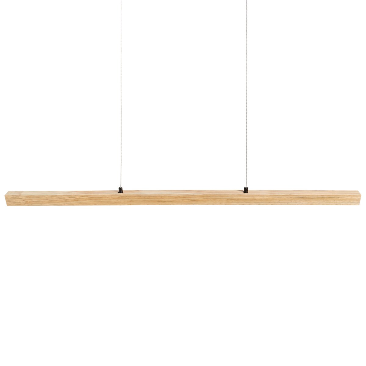 Lampa wisząca LED STEWARTS Z pilotem Ze ściemniaczem Drewno dębowe Jasnobrązowy