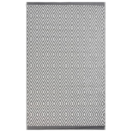 Dywan zewnętrzny 120 x 180 cm szary SIKAR