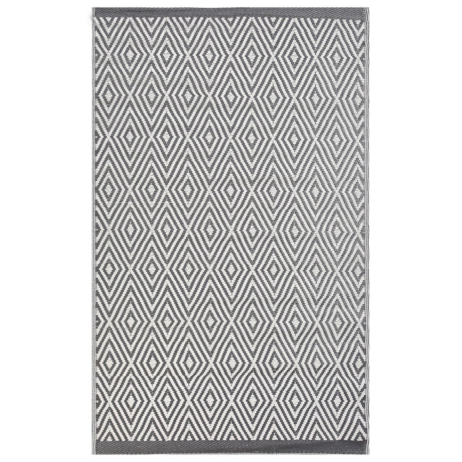 Dywan zewnętrzny 120 x 180 cm szary SIKAR