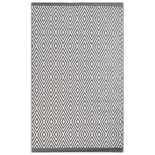 Dywan zewnętrzny 120 x 180 cm szary SIKAR