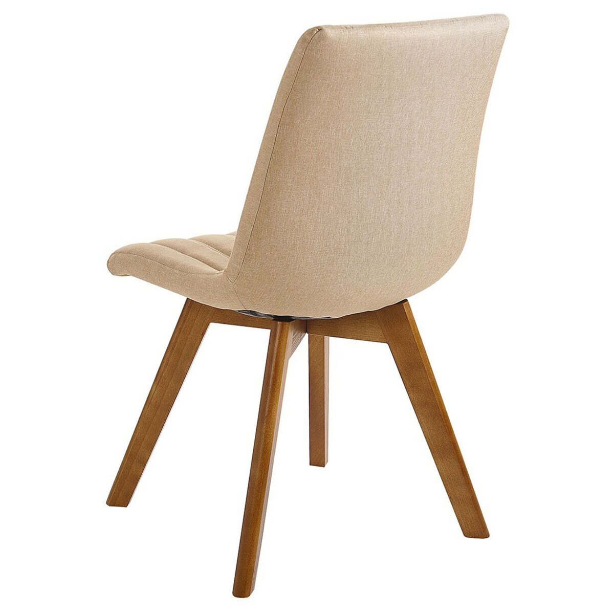 Zestaw 2 krzeseł do jadalni beżowy CALGARY