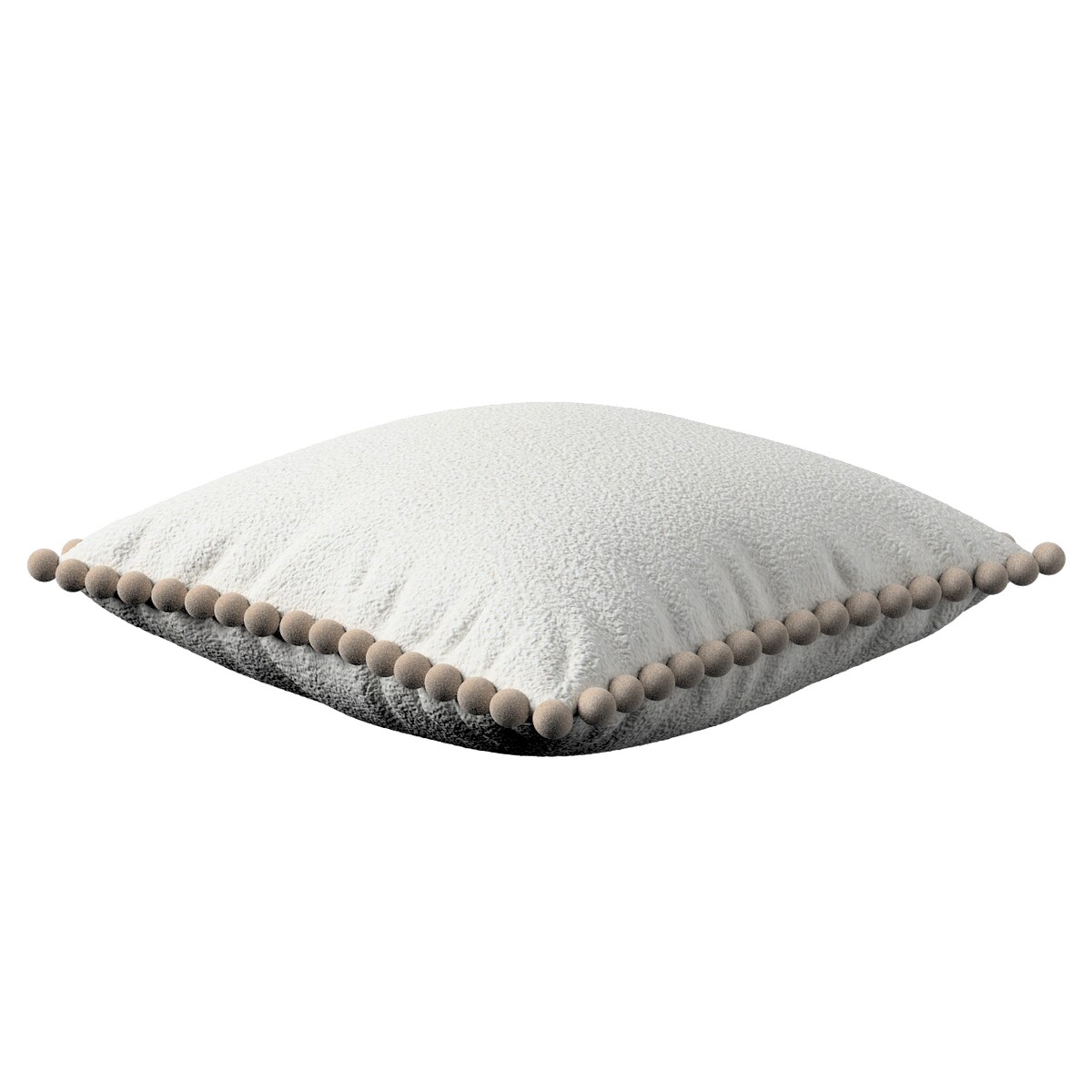 Poszewka Wera na poduszkę 45x45 biała bukla