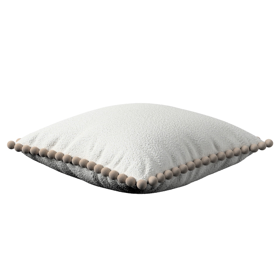 Poszewka Wera na poduszkę 45x45 biała bukla