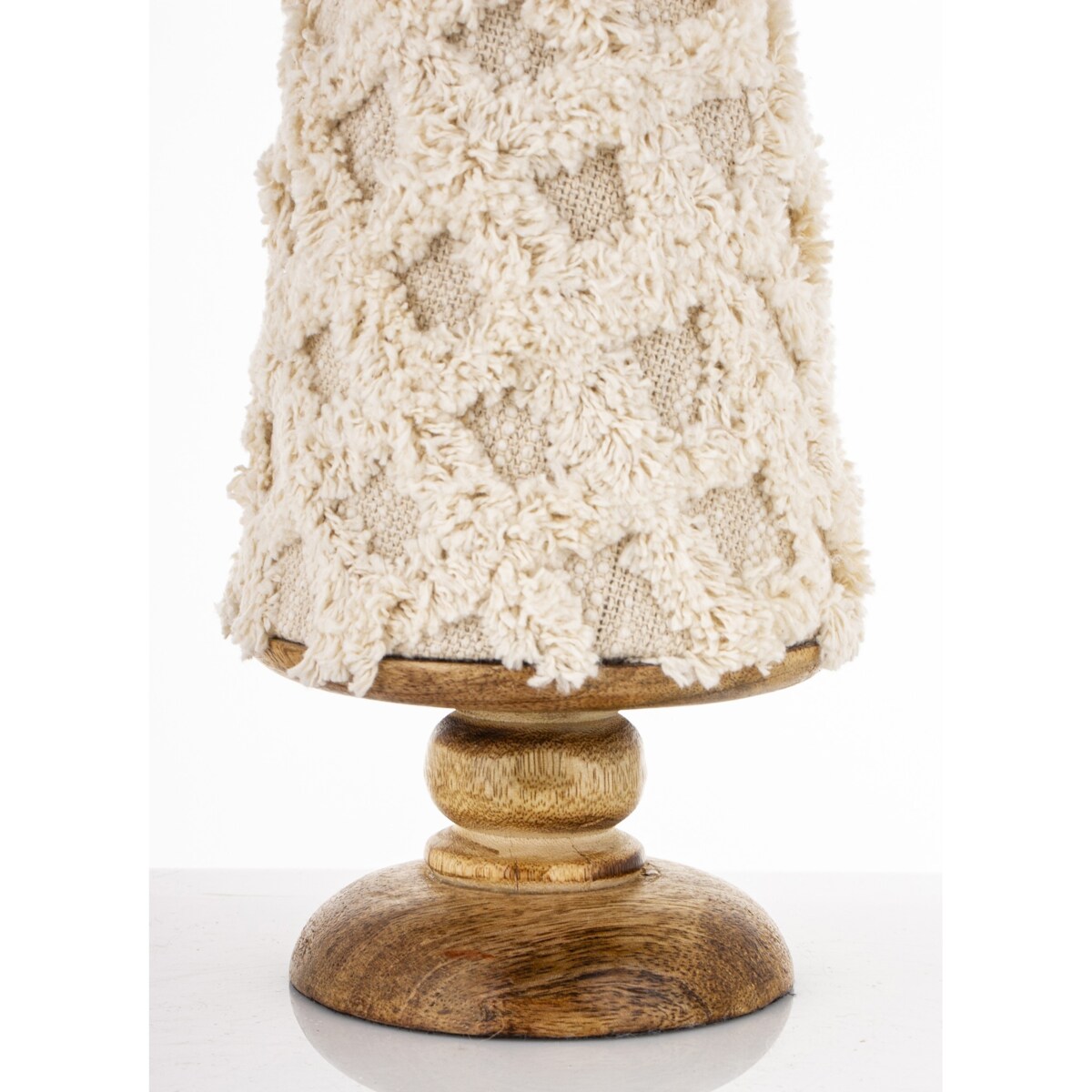 Figurka choinka 54x14x14 cm FAZIO beżowa średnia