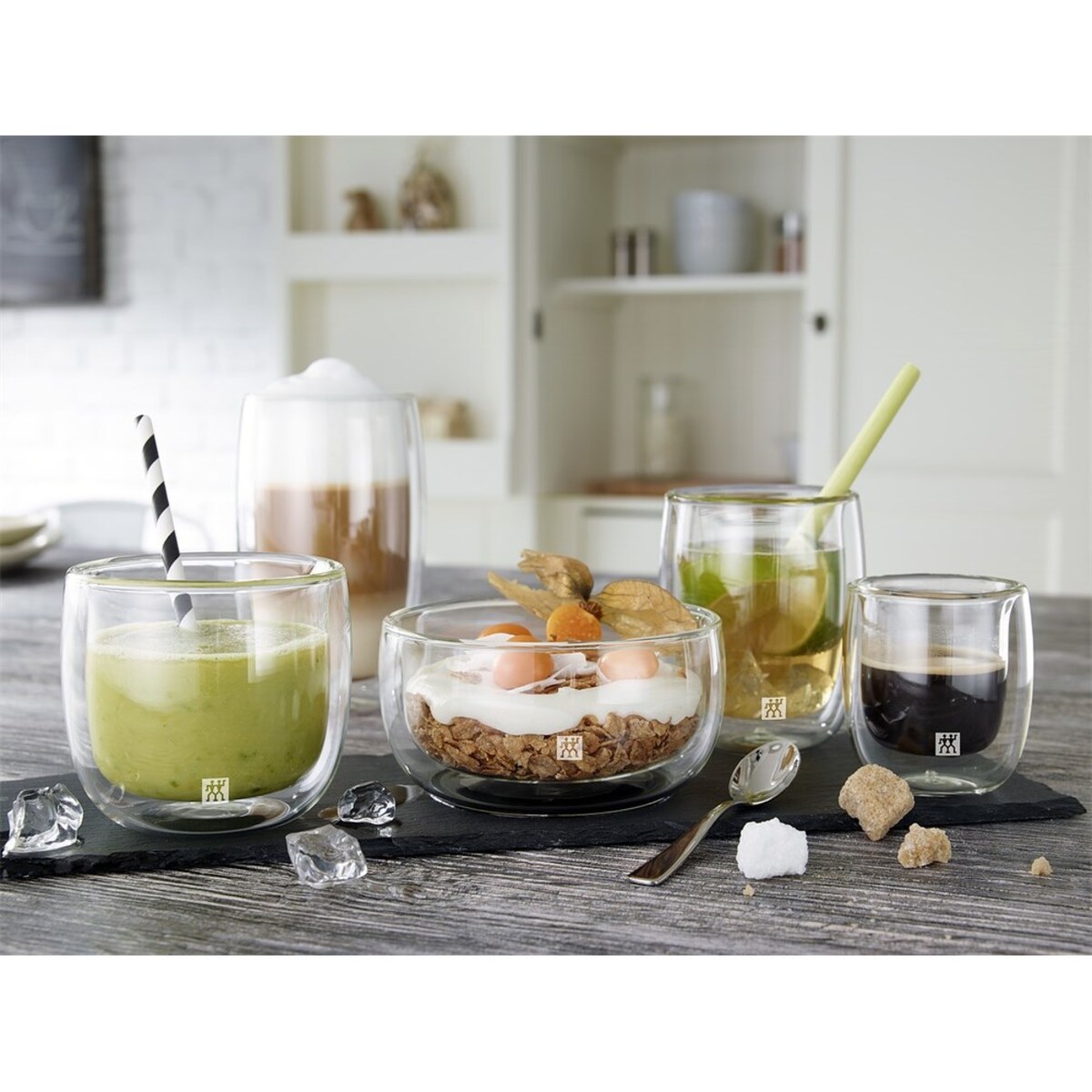 Zestaw dwóch szklanek do kawy Zwilling Sorrento - 200 ml