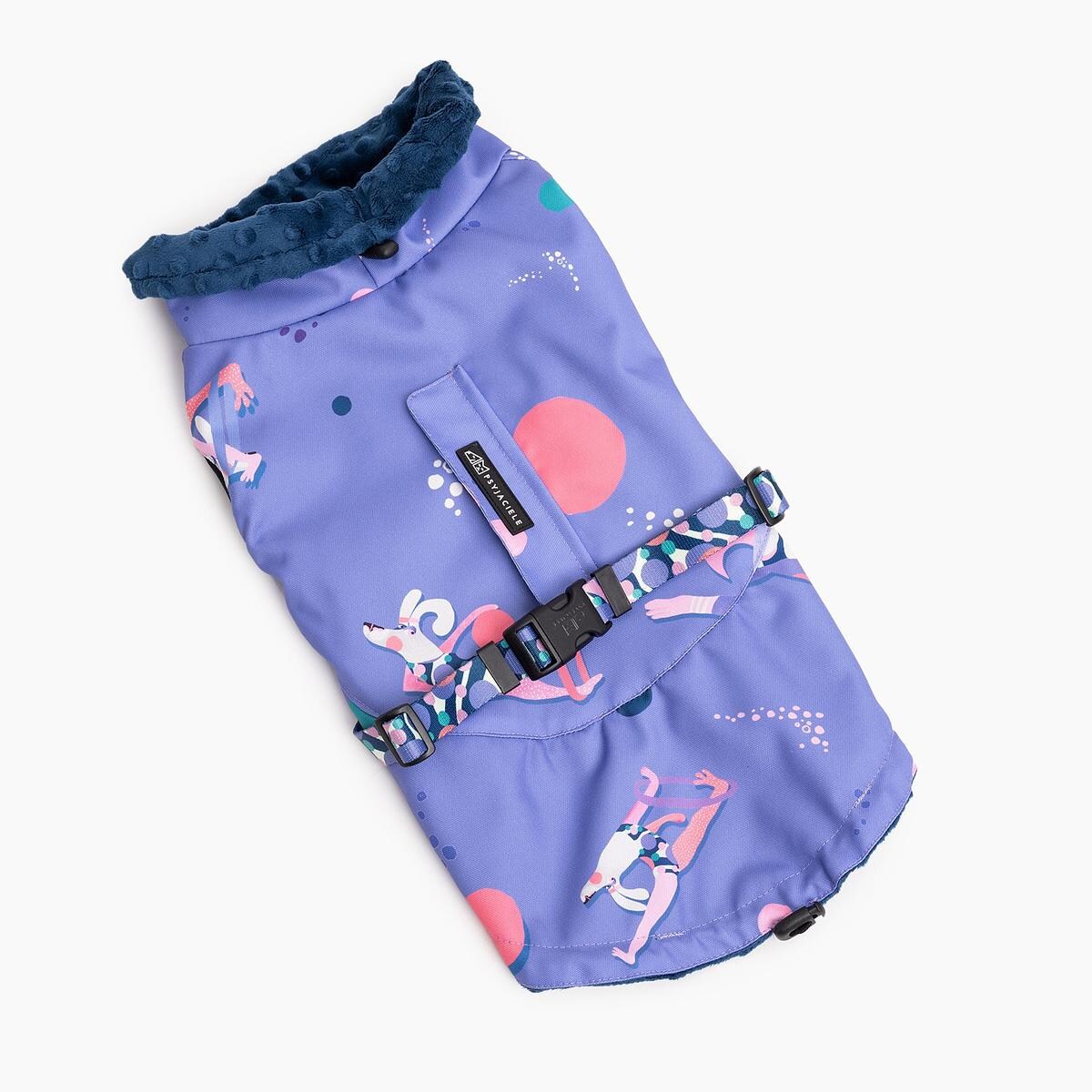 Kurtka dla psa "Pies z głową w dół" - Rozmiar: M