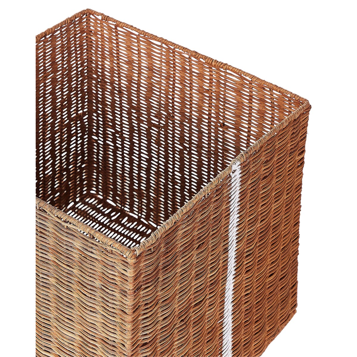 Zestaw 3 pudełek rattanowych brązowy CADEAU