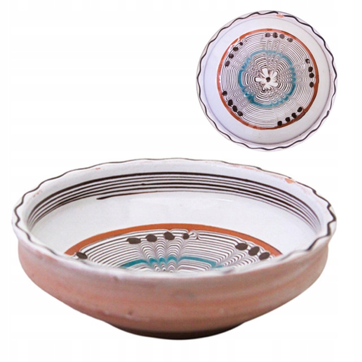 MISKA BULIONÓWKA 300ml ceramiczna rękodzieło miseczka kuchenna