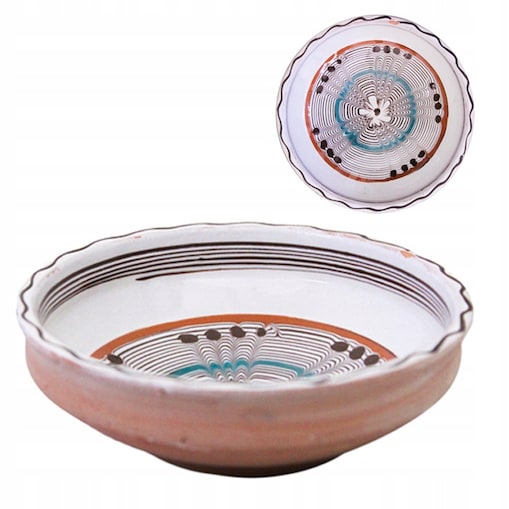 MISKA BULIONÓWKA 300ml ceramiczna rękodzieło miseczka kuchenna