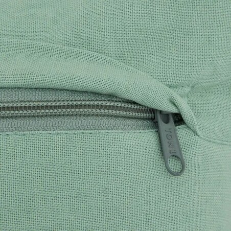 Poduszka dekoracyjna, bawełniana, turkusowa, Ciao Bella, 40x40 cm