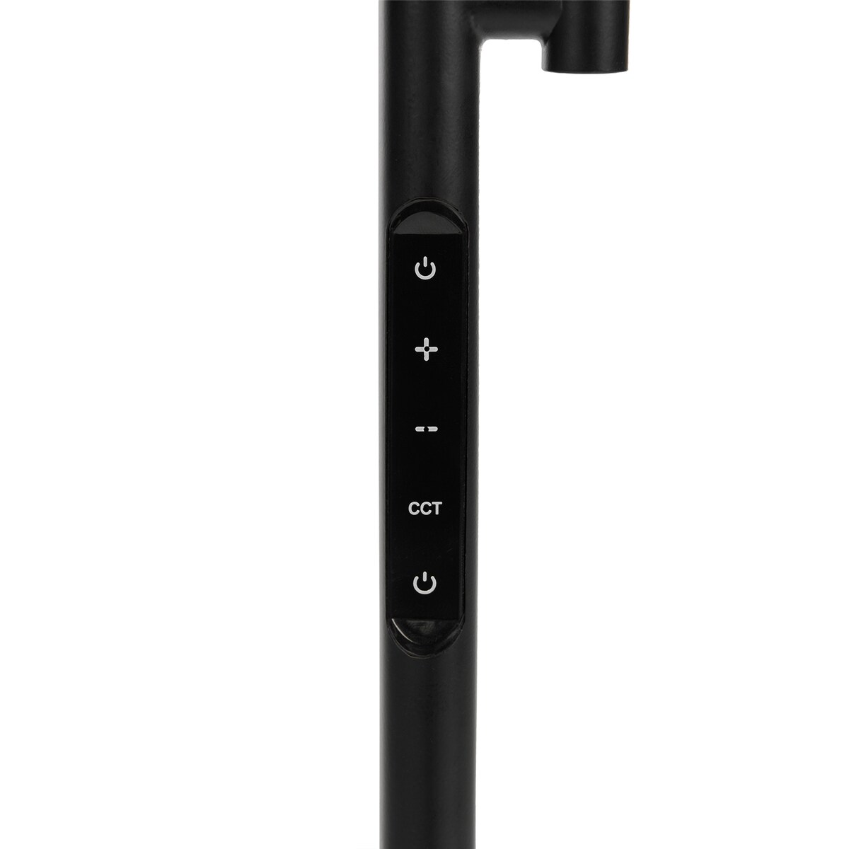 Lampa podłogowa LED ESKALDE  Z pilotem Ze ściemniaczem Metal Czarny