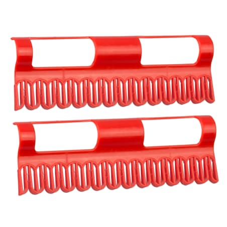 Uchwyty na skarpetki do suszarek Massido 2 szt. czerwone