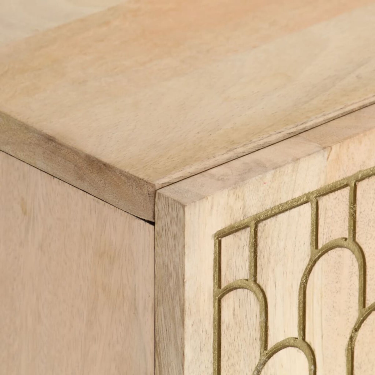 vidaXL Szafka pod telewizor, 105x33x46 cm, lite drewno mango