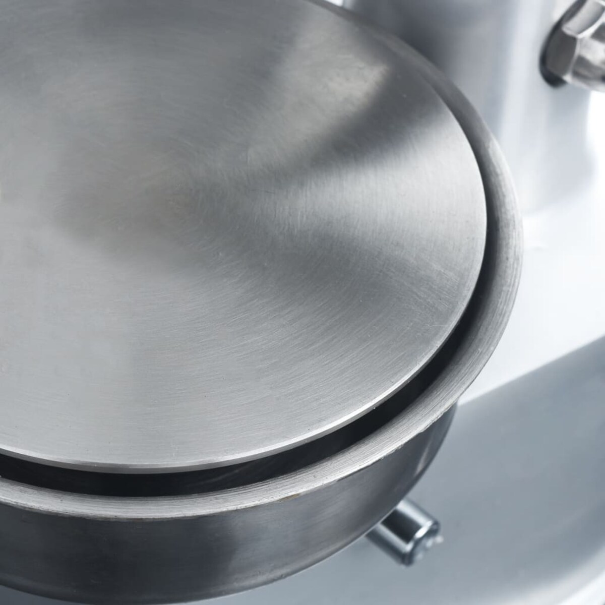 vidaXL Prasa do hamburgerów z woskowanym papierem, aluminium, 10 cm