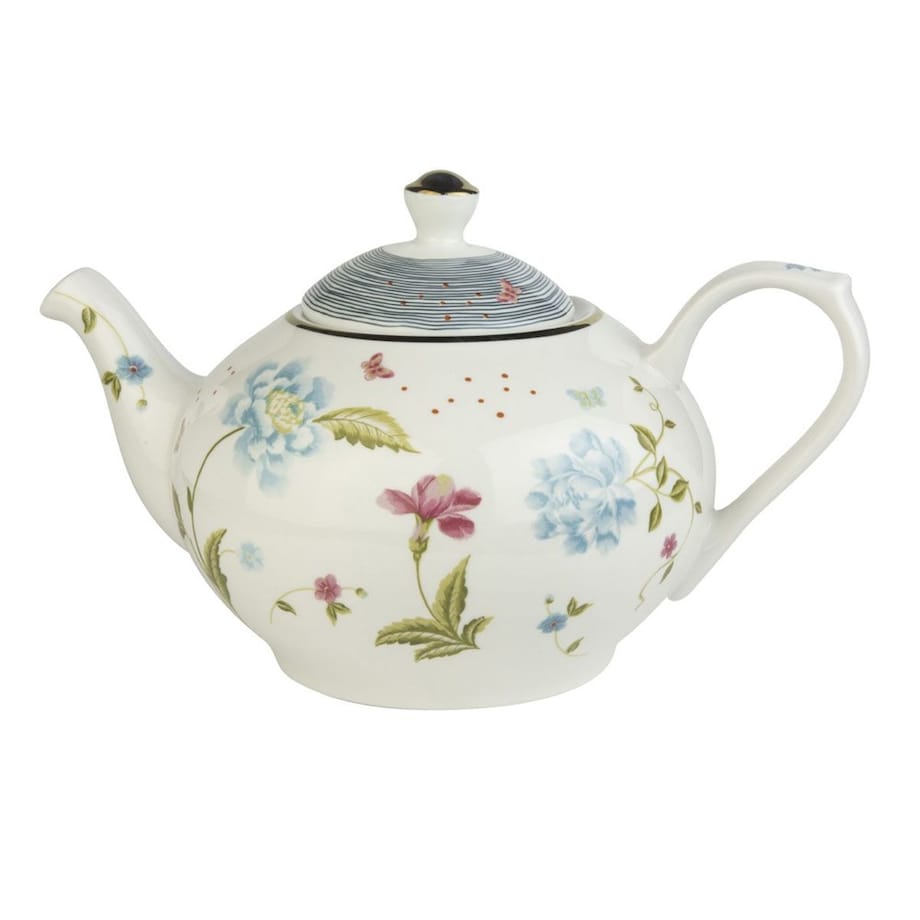 Laura Ashley heritage dzbanek do herbaty W180968DZBANEKLAURAHERITAGEELVEDENWHITE
