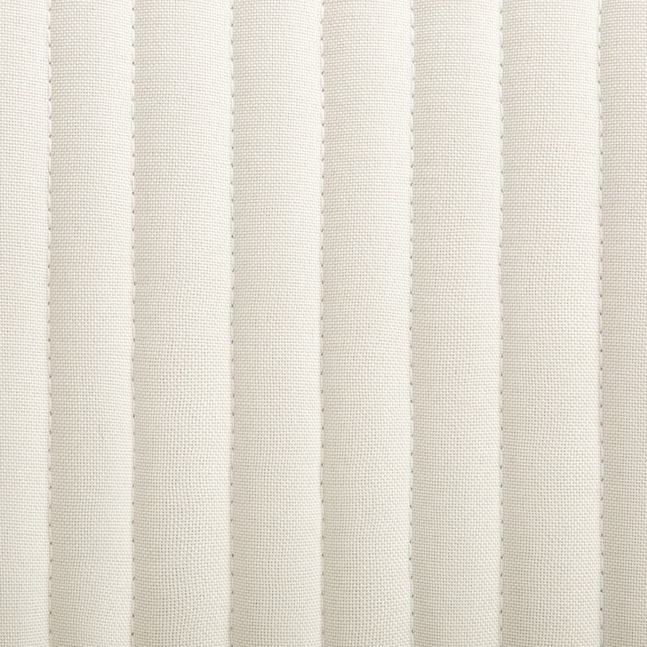 vidaXL Krzesła stołowe, 4 szt., kremowe, obite tkaniną