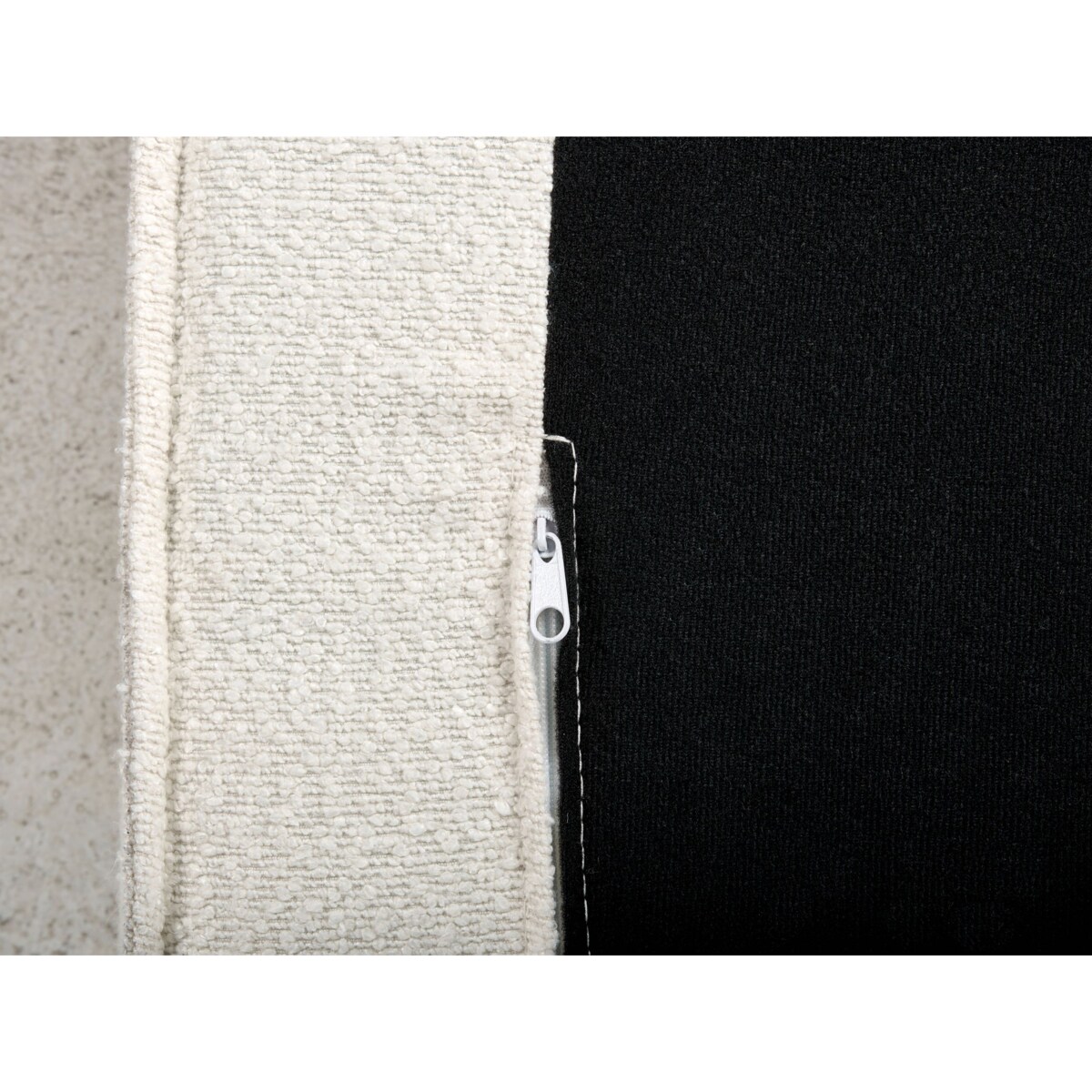 Otomana KOLDING Boucle Jasnobeżowy