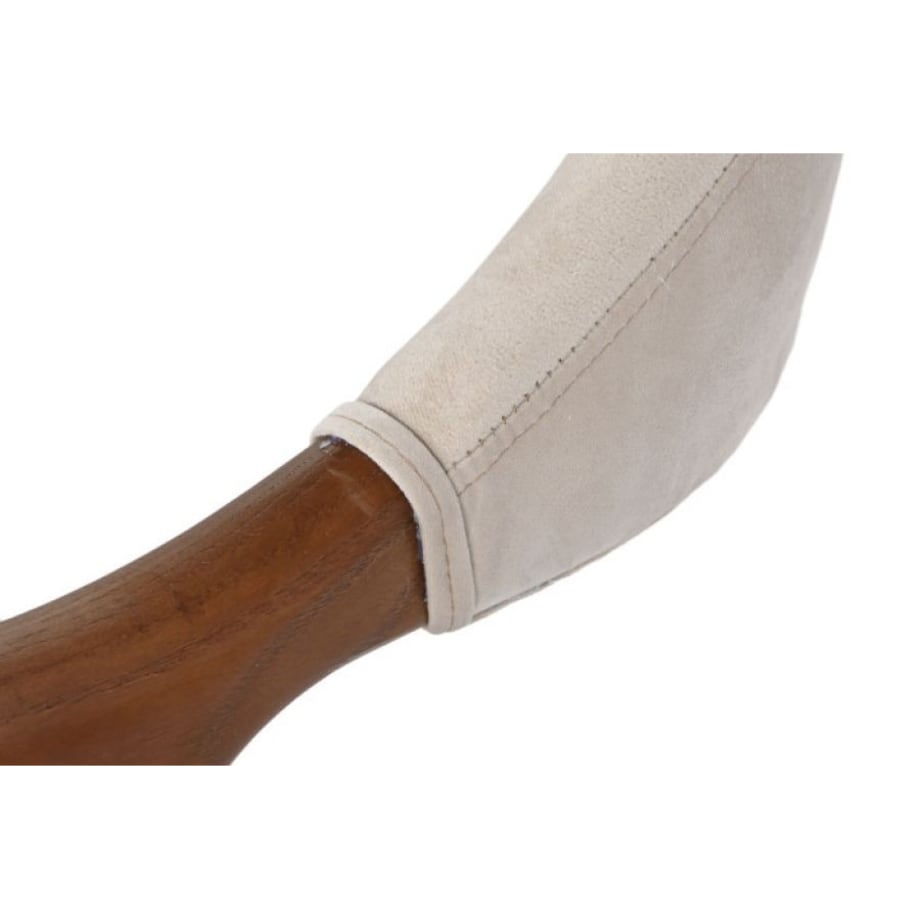 Krzesło z drewna wiązowego 81x56x54 cm BEKE