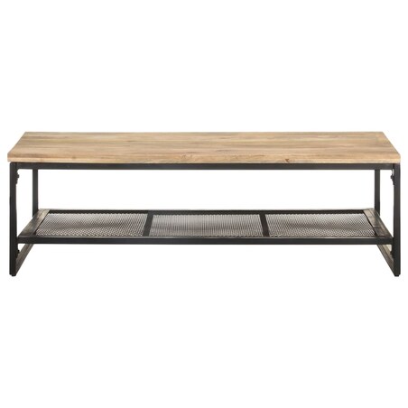 vidaXL Stolik kawowy, 110x60x35 cm, lite drewno mango