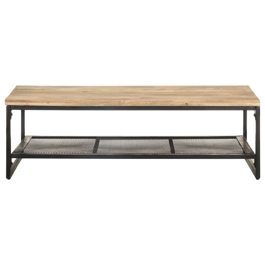 vidaXL Stolik kawowy, 110x60x35 cm, lite drewno mango