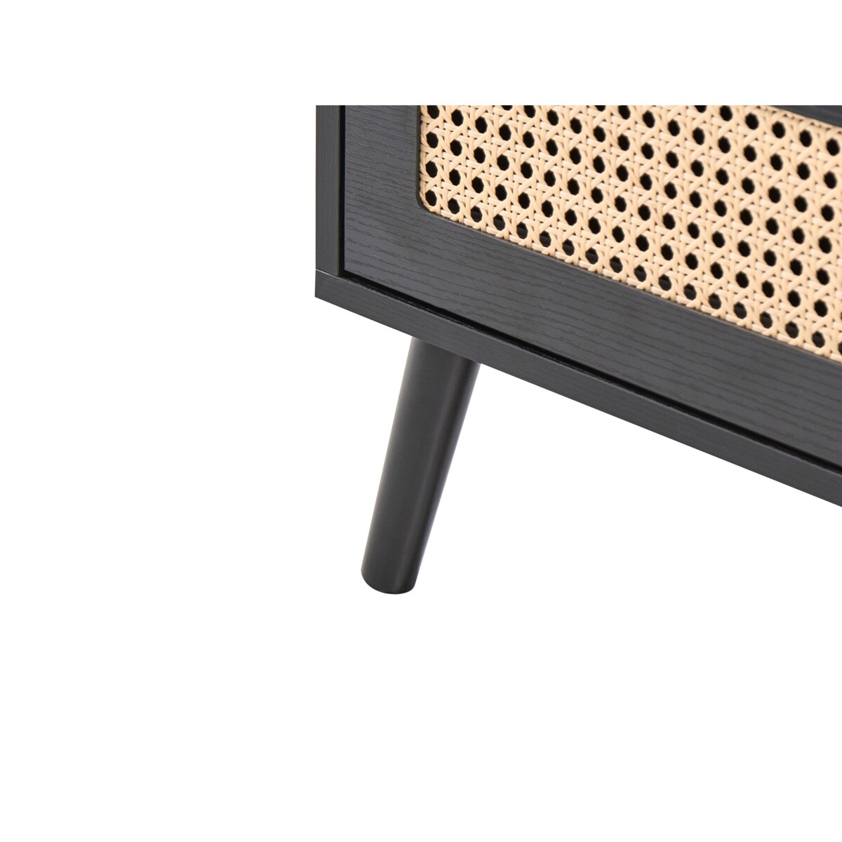 Komoda 4 szuflady MOURA Czarny