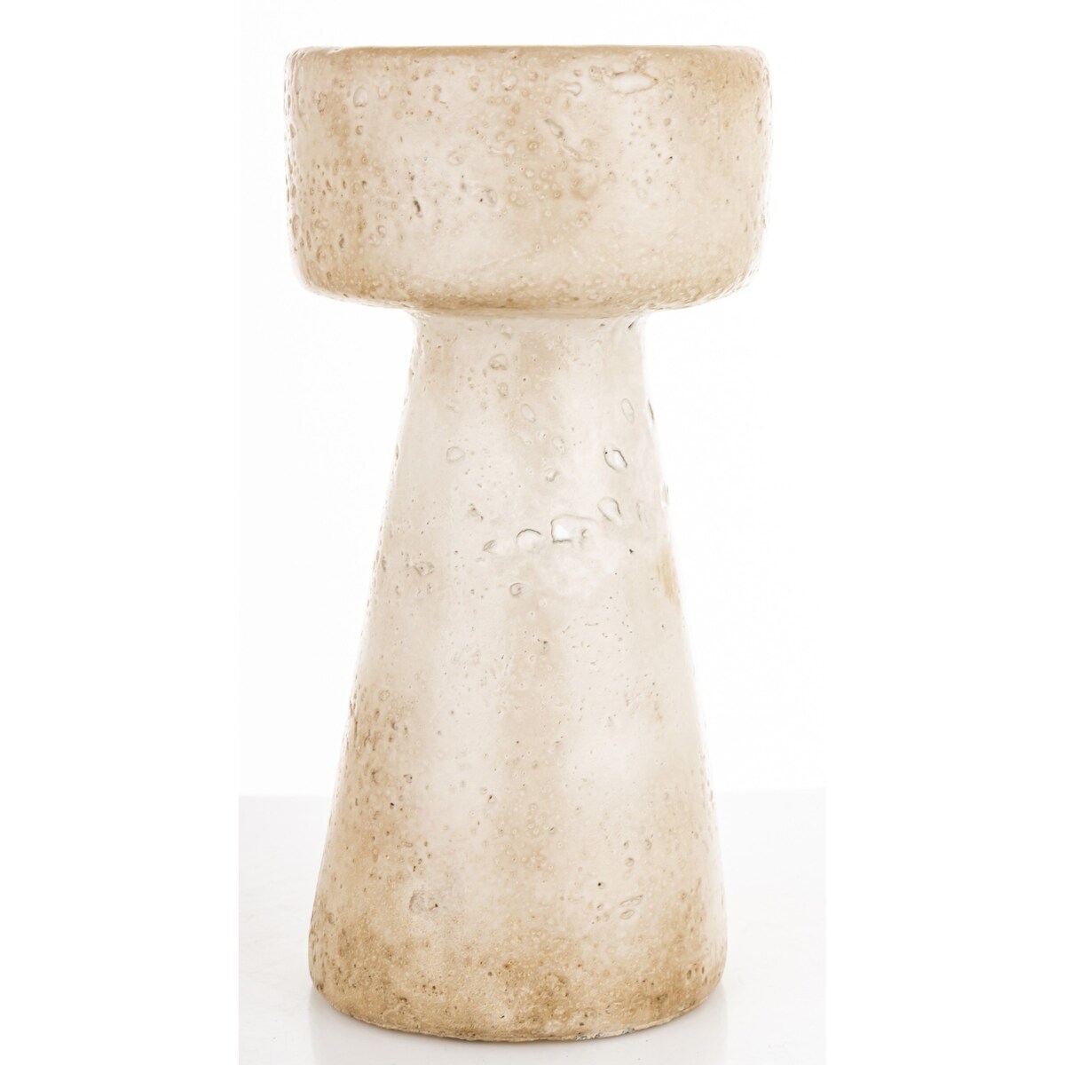 Świecznik cementowy 20x10x10 cm TORING beżowy