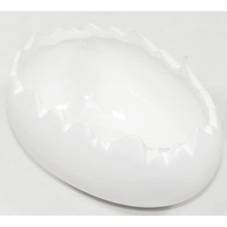 Osłonka biała skorupka 7x13,5x9,5 cm KEST small