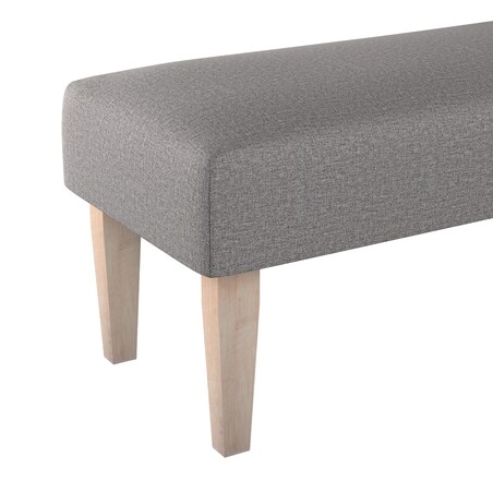 Ławka, szary, 100 x 40 x 40 cm, Edinburgh