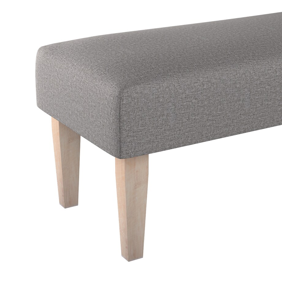 Ławka, szary, 100 x 40 x 40 cm, Edinburgh