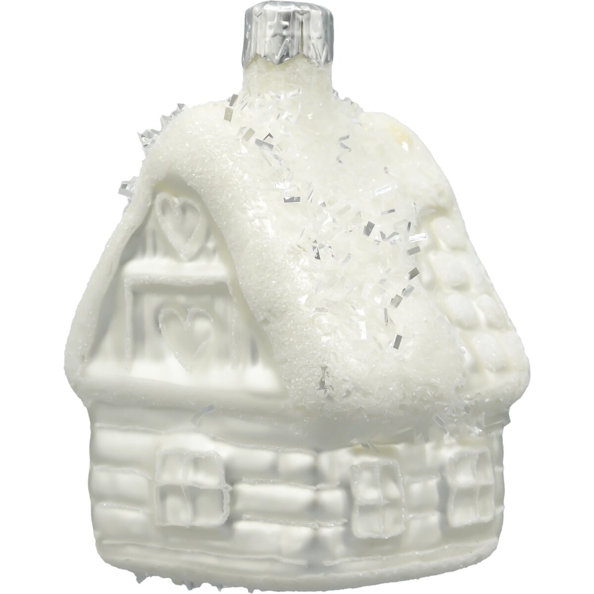 Bombka choinkowa: Domek w śniegu