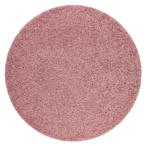 Dywan SOFFI koło shaggy 5cm różowy koło 80 cm