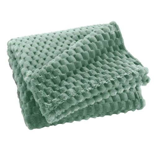 Narzuta flanelowa 125 x 150 cm FROSTY