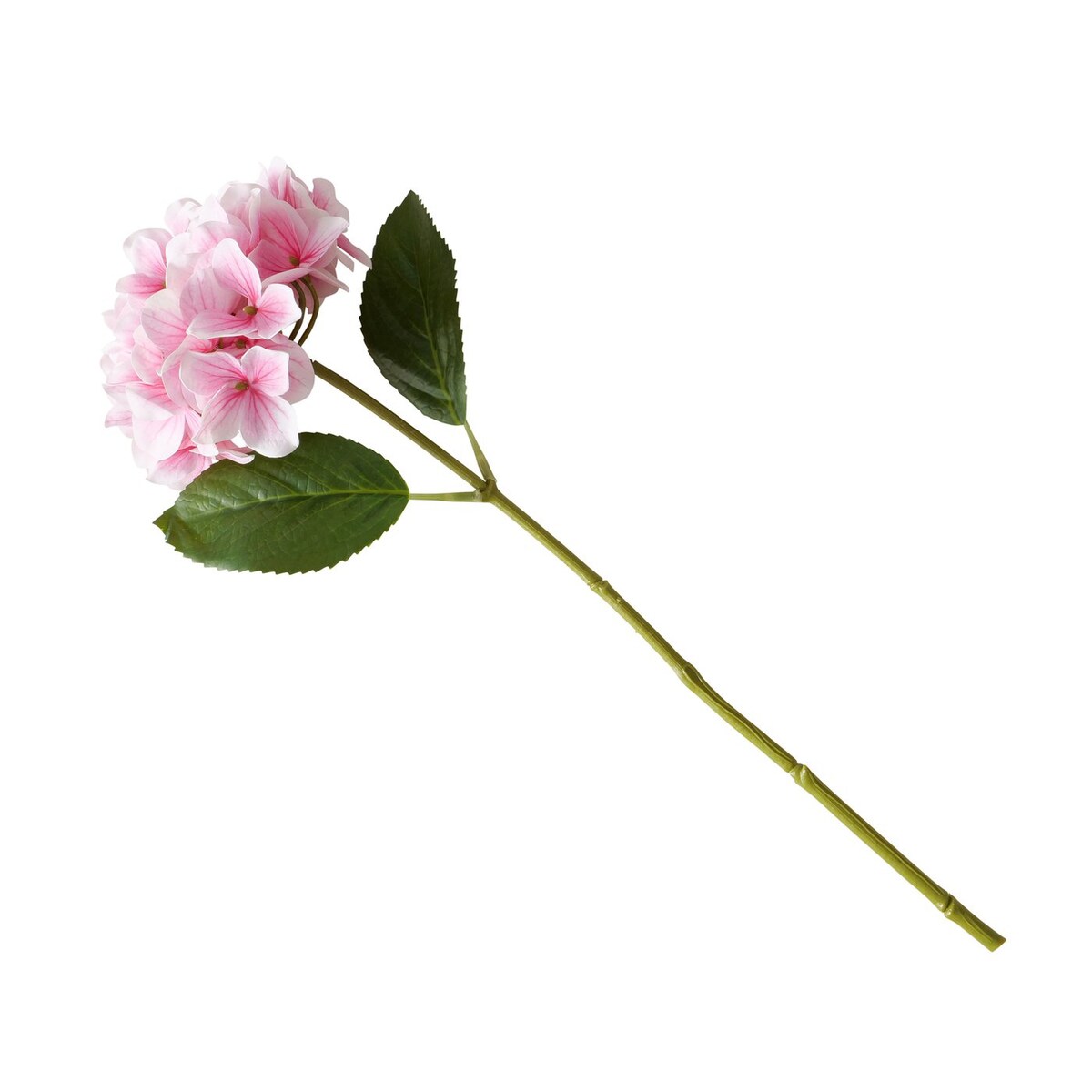 Sztuczna hortensja na łodydze, 46 cm