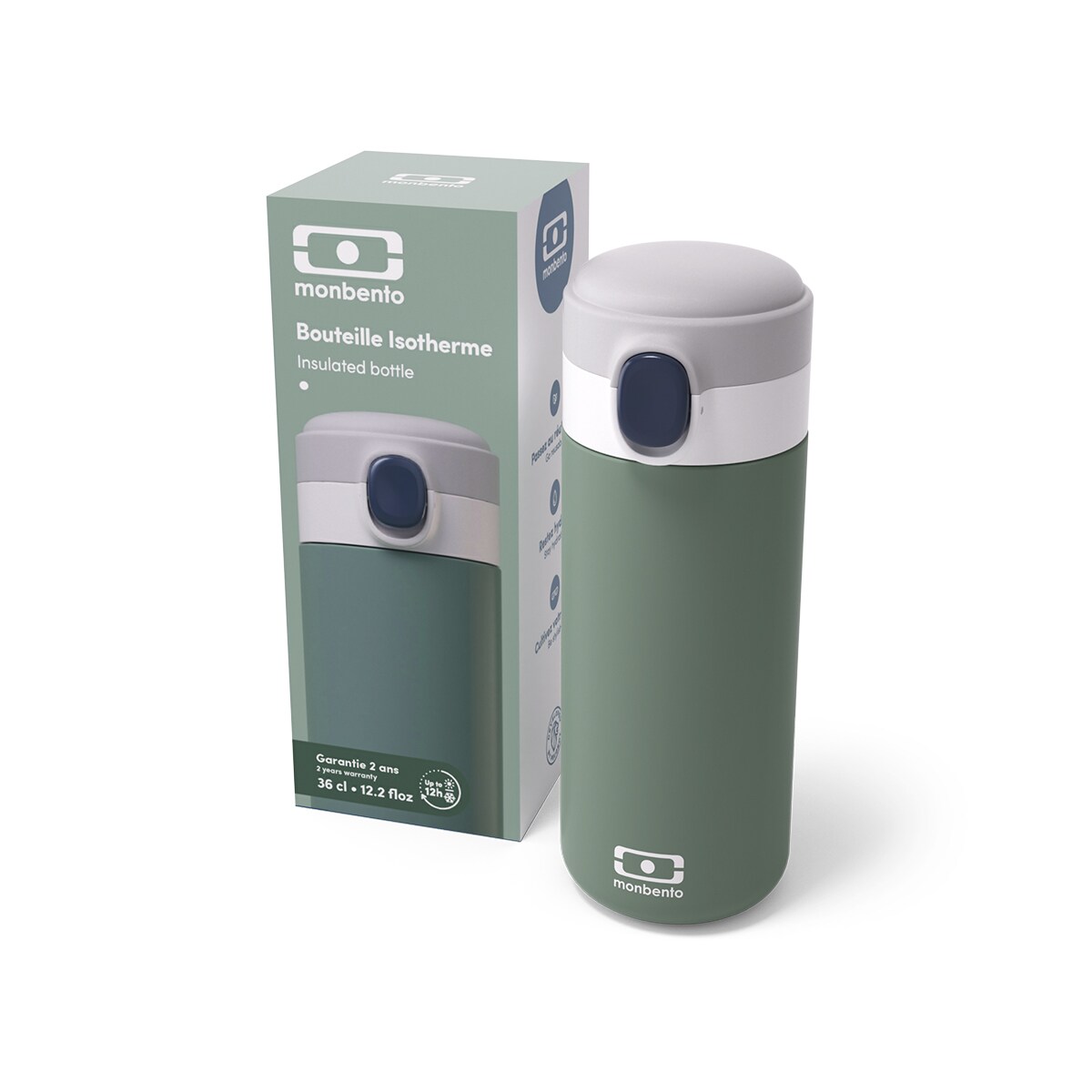 Kubek termiczny Natural Green Pop, 360 ml, Monbento