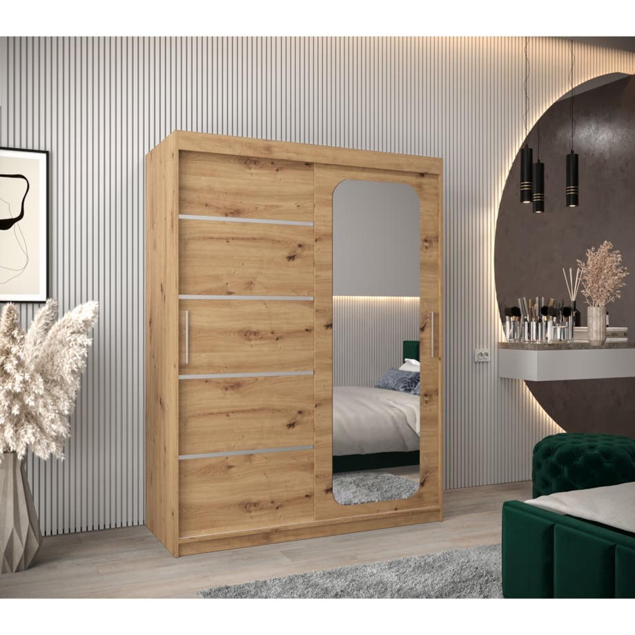 Szafa przesuwna Garderoba PROMO V2 150 artisan/artisan