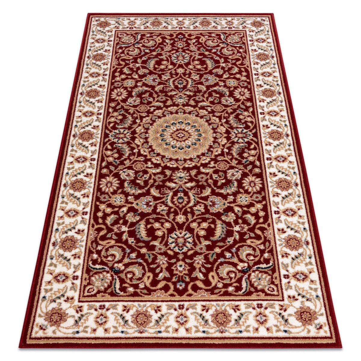 Dywan NAIN Rozeta, ramka 7176/51066 bordo 160x230 cm