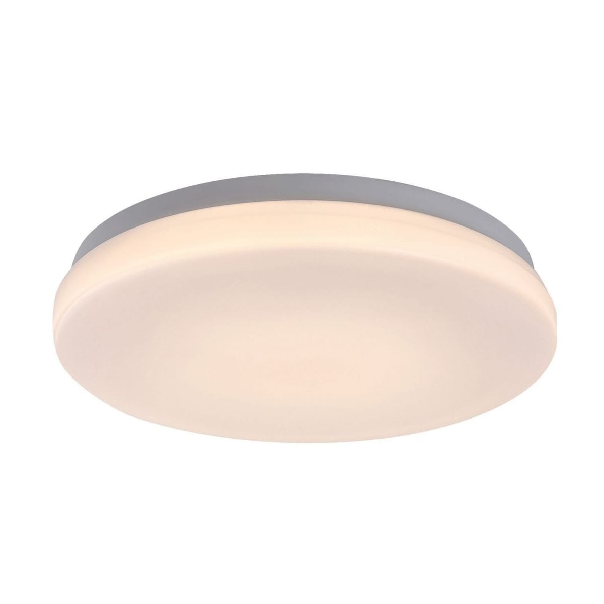 Rabalux LOWAR 77133 lampa sufitowa zewnętrzna LED 12W IP44 750 lm, 3 barwy światła, biała plafoniera na taras