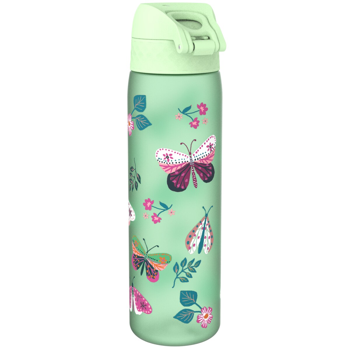Butelka ION8 BPA Free I8RF500PGBFLY2 Wild Butterflies