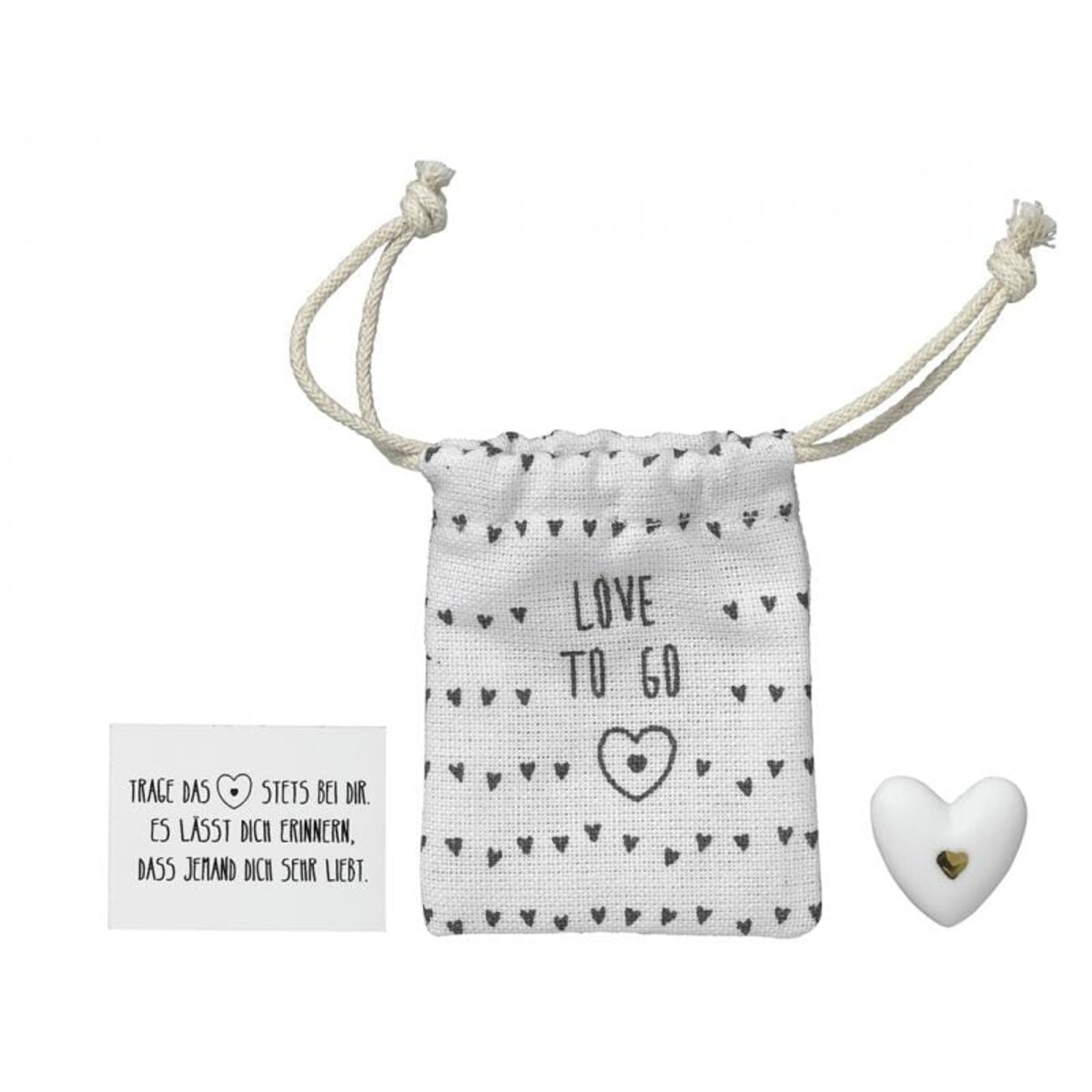 Amulet woreczku Serce