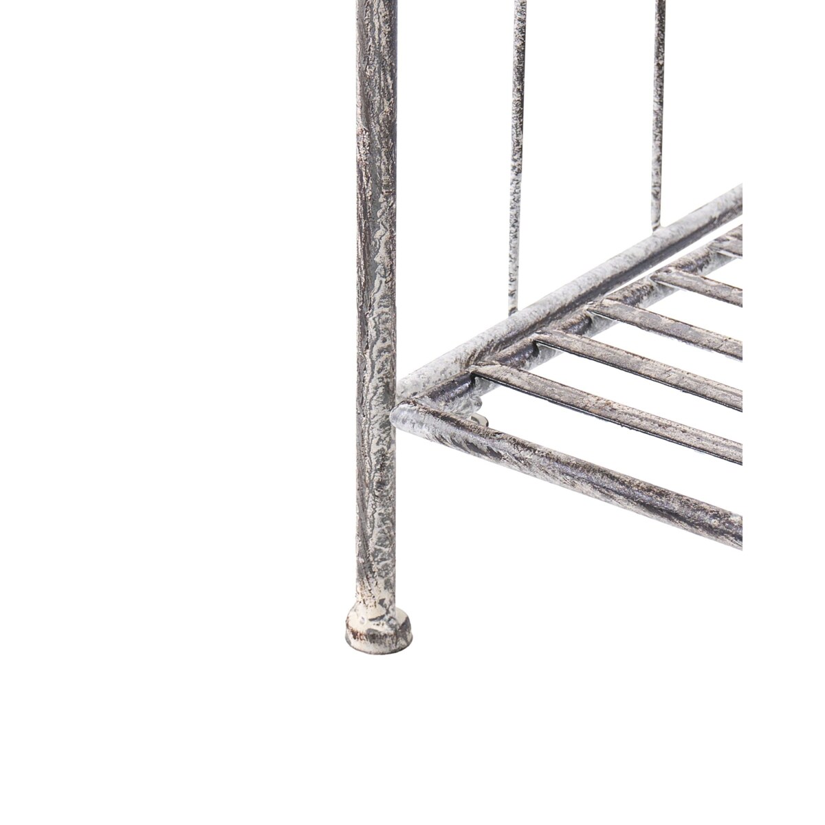 Regał VISANO Metal 123 cm 59 cm Szary